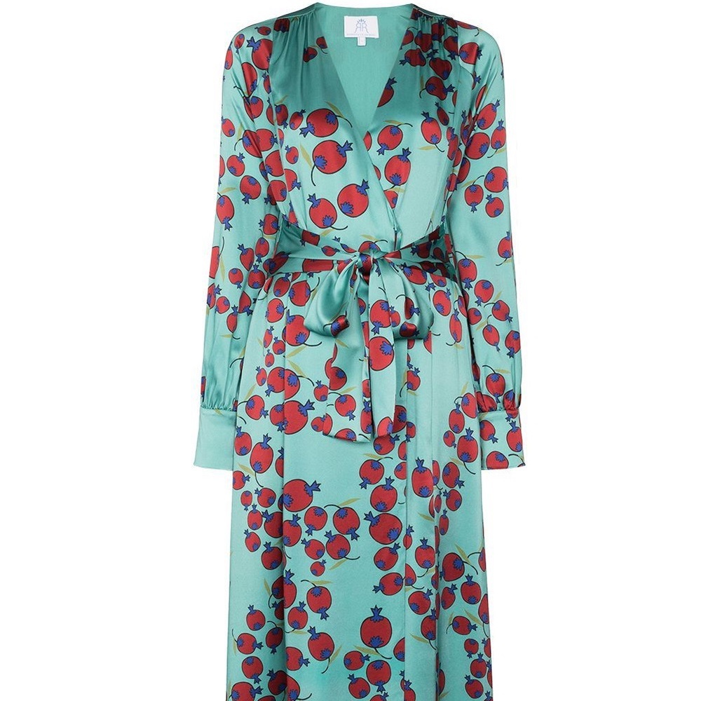 Rebecca de Ravenel Claire wrap dress